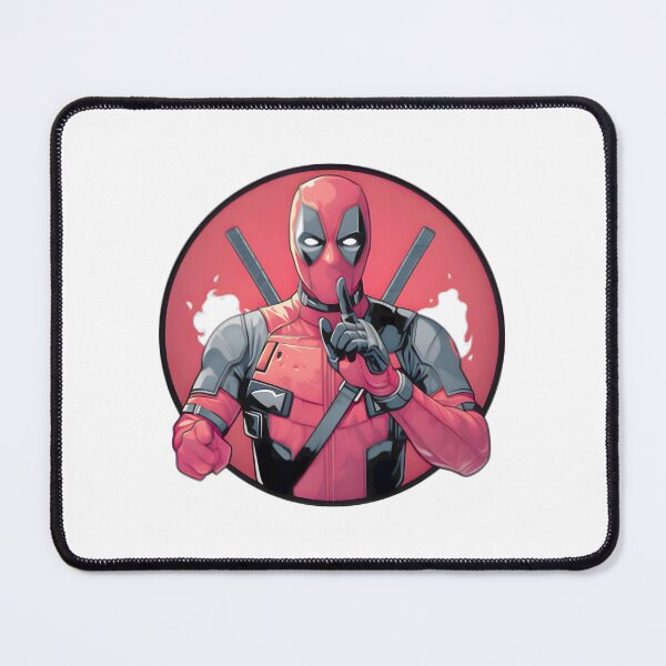 Item preview, Deadpool Shh Comic Superhero Graphic Tee | Funny Marvel Fan Gift ⭐⭐⭐⭐⭐ designed and sold by NewVision-Shop.