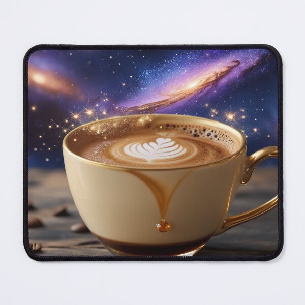 Item preview, Cosmic Galaxy Coffee Cup – Magical Latte Art in a Dreamy Universe. designed and sold by fbtrisha.