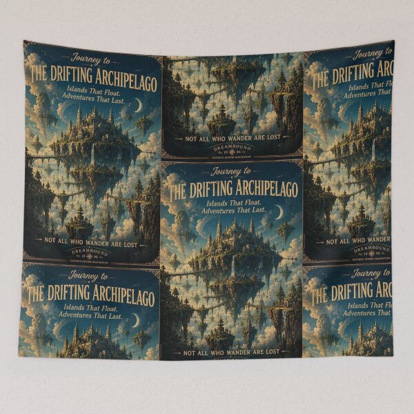 Item preview, The Drifting Archipelago designed and sold by TheHodgePodge.