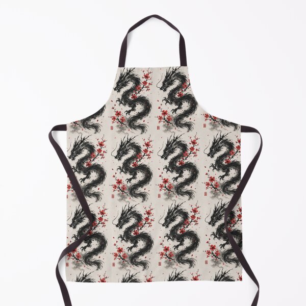 Item preview, Mystic Black Ink Dragon Traditional Asian Art designed and sold by Ink-verse-.