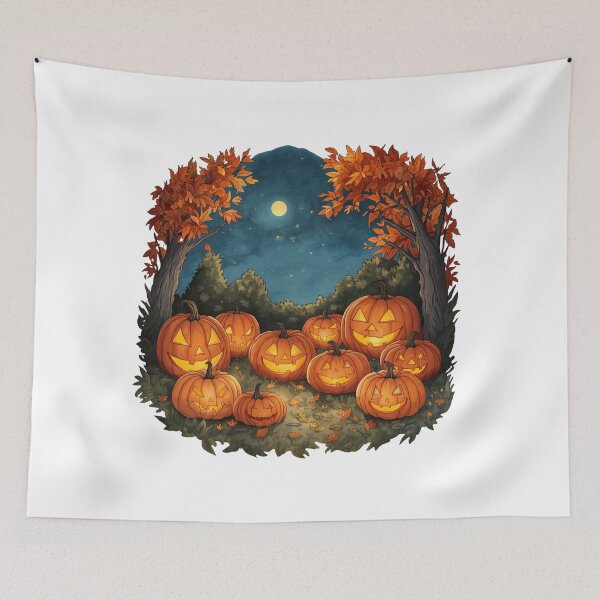 Item preview, Jack-O'-Lantern Nights designed and sold by catcurio.