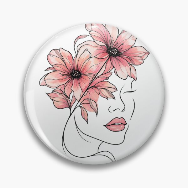 Item preview, Blush Bloom Botanical Face designed and sold by Lovaryn.