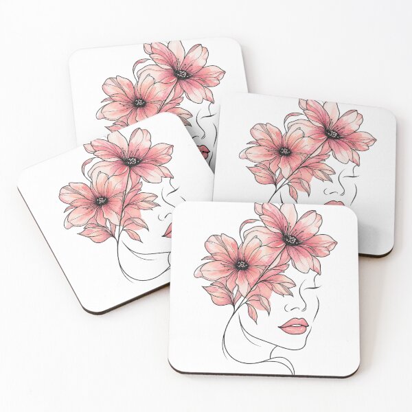 Item preview, Blush Bloom Botanical Face designed and sold by Lovaryn.