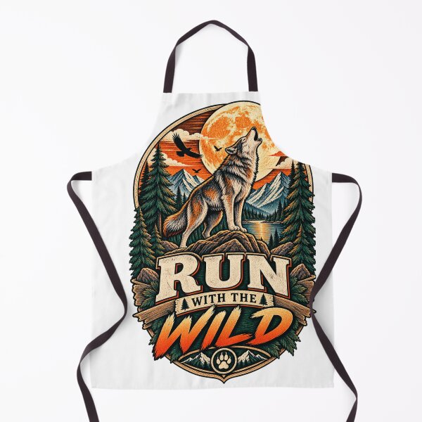 Item preview, Run With The Wild Wolf designed and sold by CodePaws Creations.