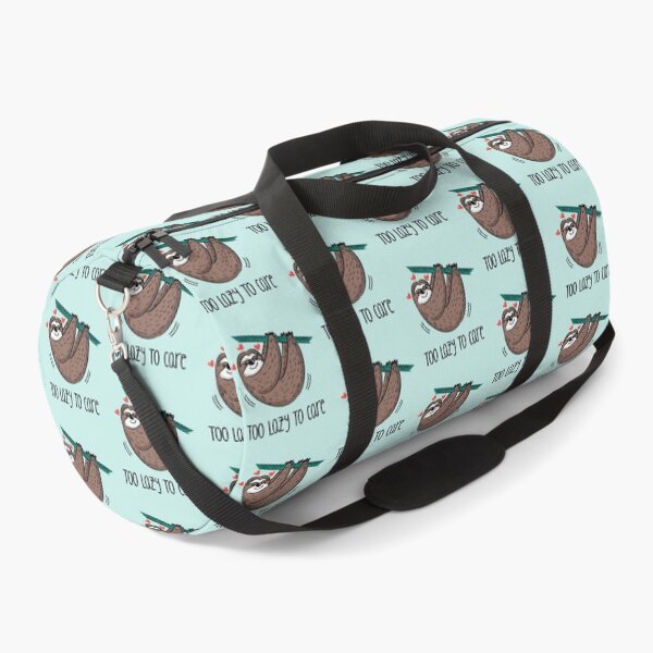 Item preview, Too Lazy To Care (on Lt. Aqua) designed and sold by PawsitiveMum3.