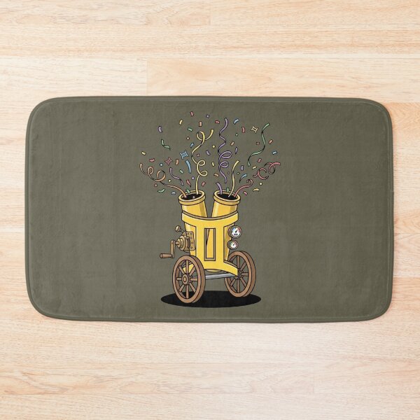 Item preview, Gemini Celebration Twin Confetti Zodiac Retro Design designed and sold by Rare By Hero.