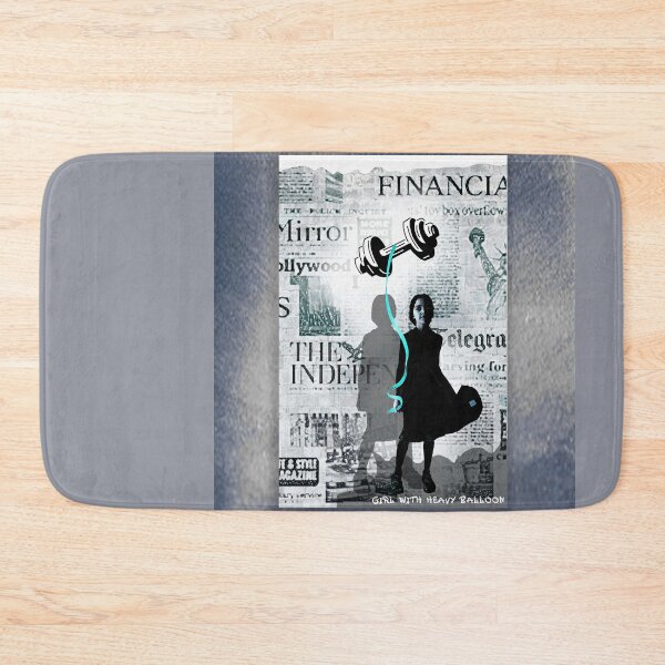 Item preview, Girl With Heavy Balloon (design ACCI) designed and sold by VanyssaGraphics.