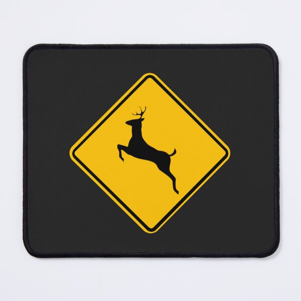Item preview, Deer Crossing – High Visibility Wildlife Warning Graphic designed and sold by VoglR.