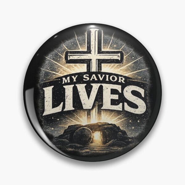Item preview, My Savior Lives Christian Resurrection Streetwear Design designed and sold by PrayWear.