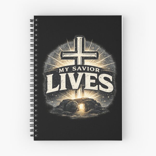 Item preview, My Savior Lives Christian Resurrection Streetwear Design designed and sold by PrayWear.