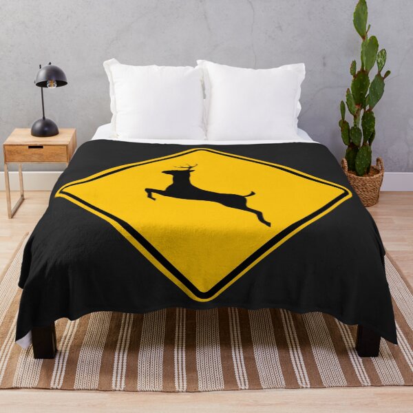 Item preview, Deer Crossing – High Visibility Wildlife Warning Graphic designed and sold by VoglR.