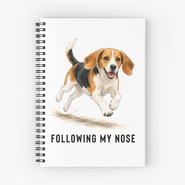 Item preview, Following My Nose Beagle Dog | Cute Beagle Playing designed and sold by PAPIRO SIGLO XXI.