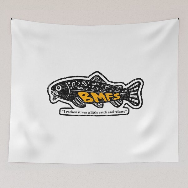 Item preview, Retro Billy Strings, BMFS, Catch and Release designed and sold by emilysahrelove.