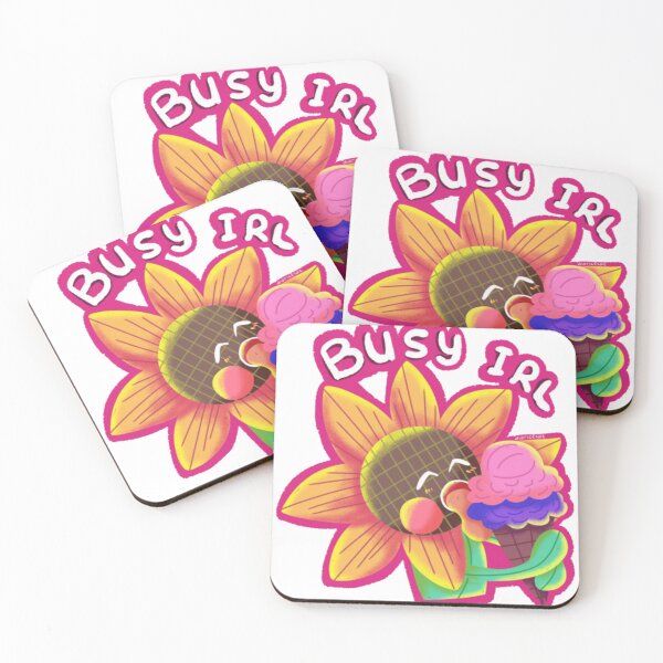 Item preview, Busy IRL Sunflower designed and sold by diaricesaltArt.