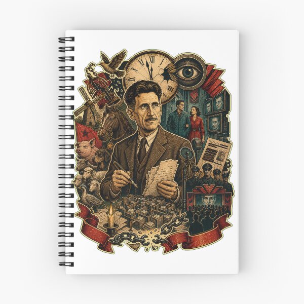 Item preview, George Orwell designed and sold by AlfredoBela.