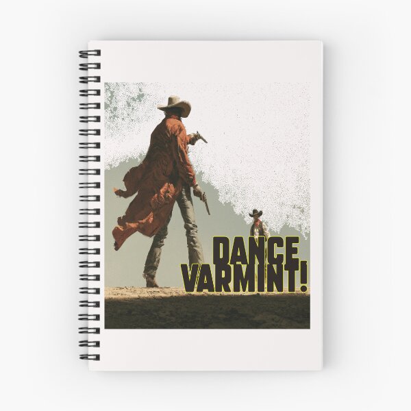Item preview, Dance, Varmint! Funny Cartoon Western Gunslinger Showdown Vintage Cowboy Pop Culture Art designed and sold by Ignorant-Artist.