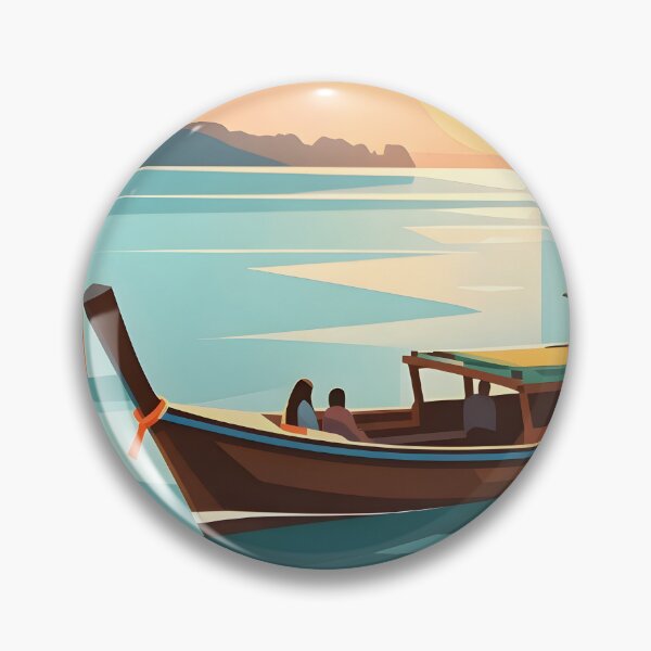Item preview, Thailand Tropical Paradise – Longtail Boat at Sunset designed and sold by Spirit of Siam.