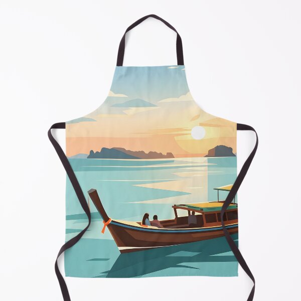 Item preview, Thailand Tropical Paradise – Longtail Boat at Sunset designed and sold by Spirit of Siam.