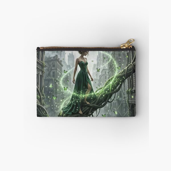 Item preview, The Green Queen Reclaims a Post-apocalyptic City designed and sold by Fanta-sticky.