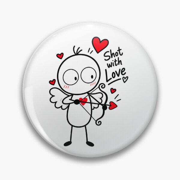 Item preview, Cute Cupid Shot With Love designed and sold by WASABIgreen.