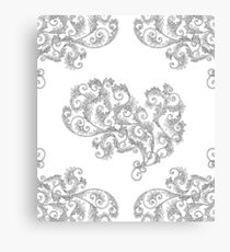 Black Heart Canvas Print