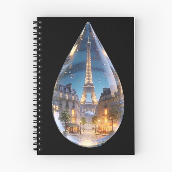 Item preview, Eiffel Tower in a Magical Water Drop Paris Fantasy designed and sold by OksArtStudio.