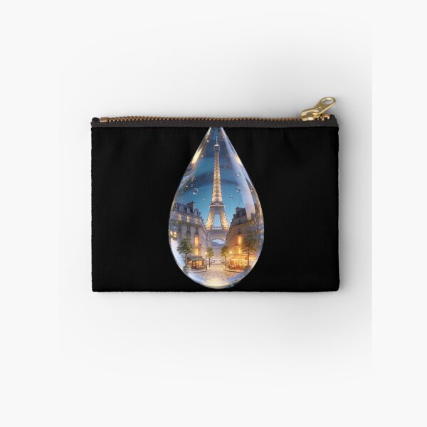 Item preview, Eiffel Tower in a Magical Water Drop Paris Fantasy designed and sold by OksArtStudio.