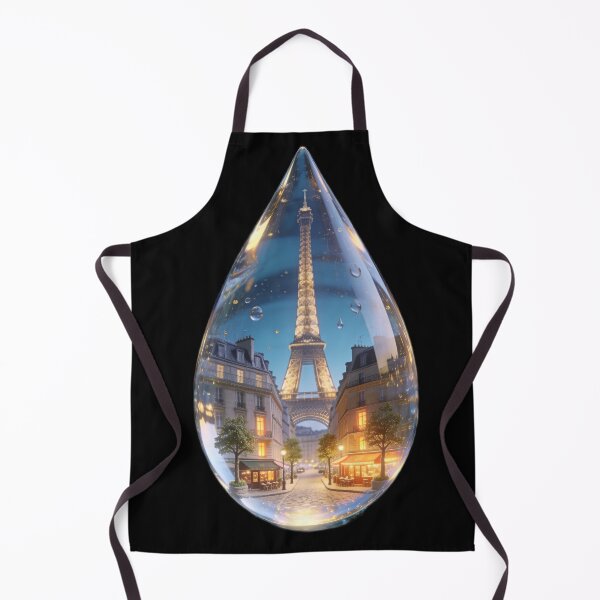 Item preview, Eiffel Tower in a Magical Water Drop Paris Fantasy designed and sold by OksArtStudio.