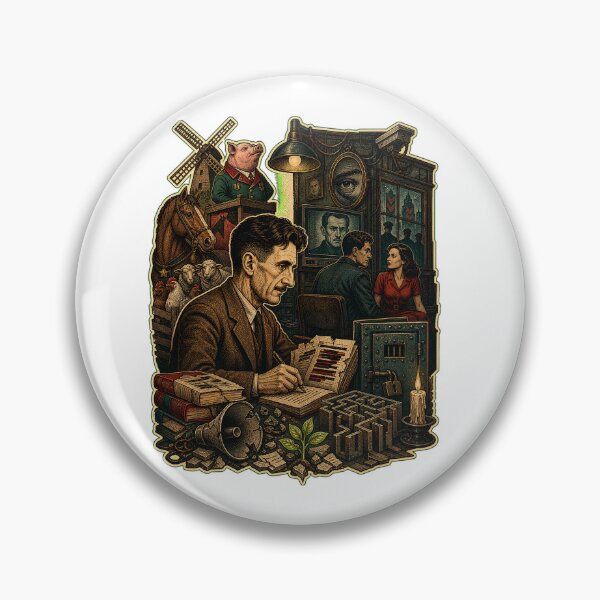 Item preview, George Orwell designed and sold by AlfredoBela.