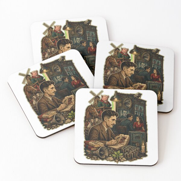 Item preview, George Orwell designed and sold by AlfredoBela.