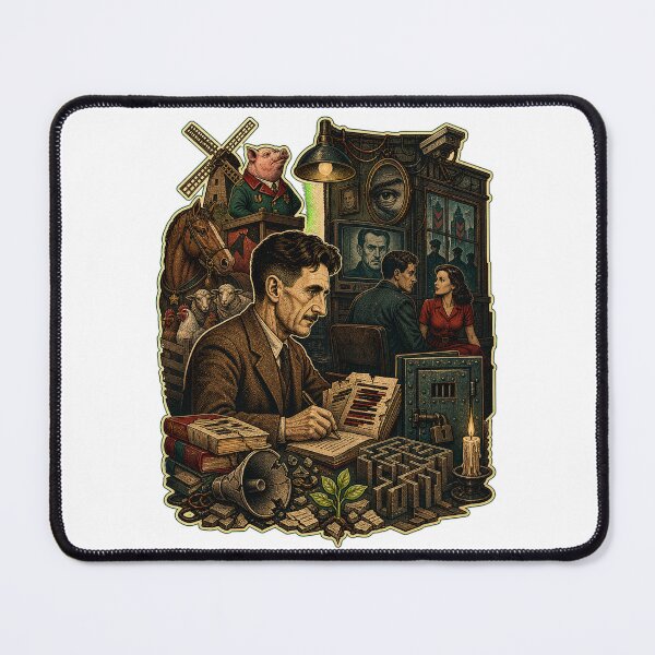 Item preview, George Orwell designed and sold by AlfredoBela.