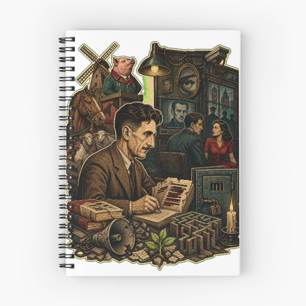 Item preview, George Orwell designed and sold by AlfredoBela.