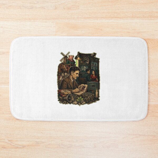Item preview, George Orwell designed and sold by AlfredoBela.