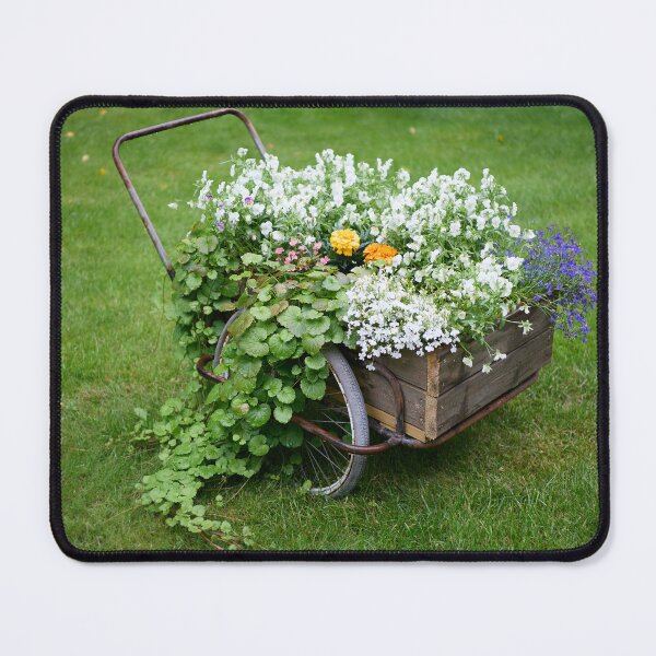Item preview, Wheelbarrow of flowers designed and sold by Jouko Lehto Photography.