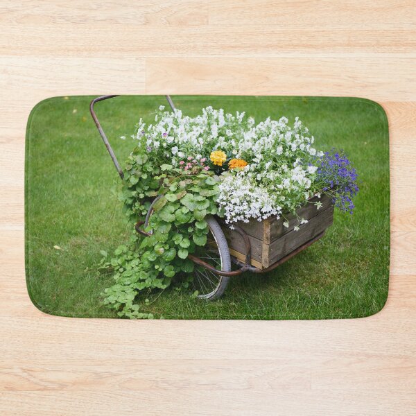 Item preview, Wheelbarrow of flowers designed and sold by Jouko Lehto Photography.