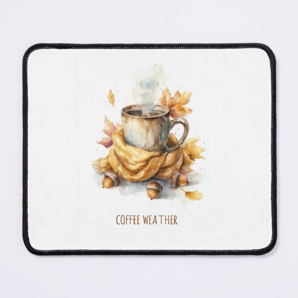 Item preview, Coffee Weather – Cozy Fall Watercolor designed and sold by Helenaphotoart.