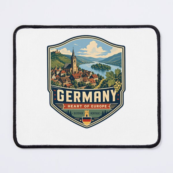 Item preview, Germany Heart Of Europe Discover Heritage German Travel Souvenir designed and sold by Star3NowForMe.