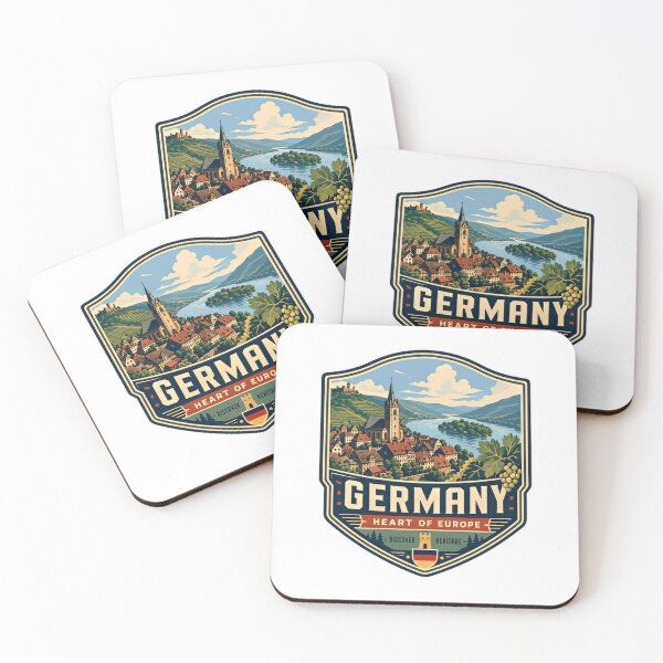 Item preview, Germany Heart Of Europe Discover Heritage German Travel Souvenir designed and sold by Star3NowForMe.