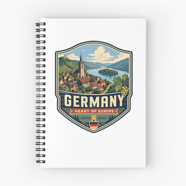 Item preview, Germany Heart Of Europe Discover Heritage German Travel Souvenir designed and sold by Star3NowForMe.