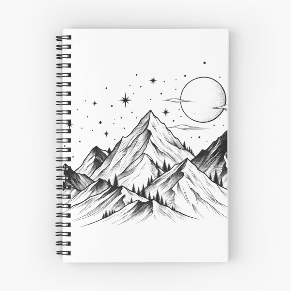 Item preview, Celestial Mountain Inkscape designed and sold by Lovaryn.