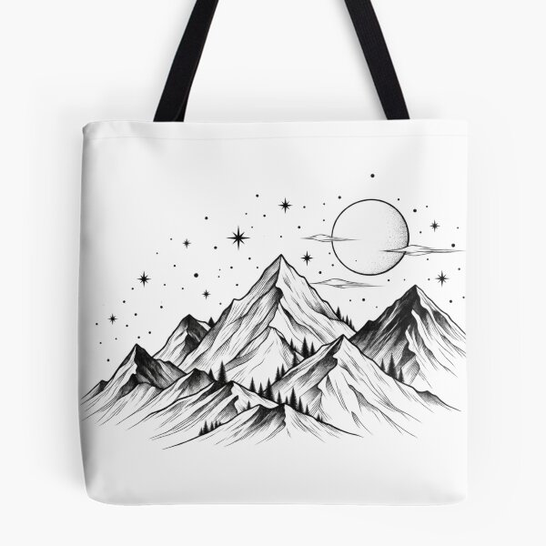 Item preview, Celestial Mountain Inkscape designed and sold by Lovaryn.
