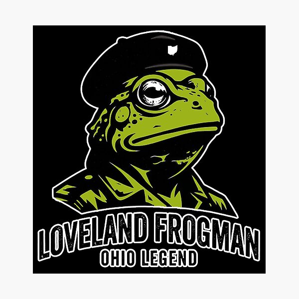 Item preview, Loveland Frogman: Ohio Legend designed and sold by Finding Source Designs.