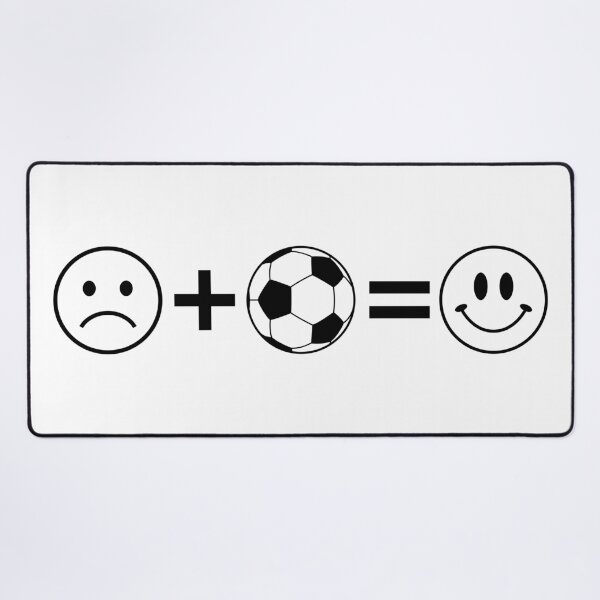 Item preview, The Soccer Happiness Formula - Sad Face Plus Football Equals Smile designed and sold by Vision Crafted.