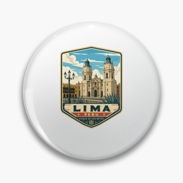 Item preview, Lima Peru Ciudad De Los Reyes Travel Souvenir designed and sold by Star3NowForMe.