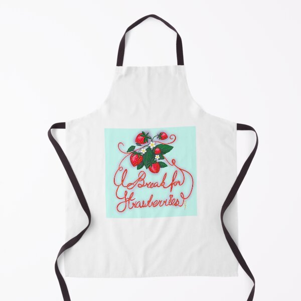 Item preview, I break for strawberries blue designed and sold by Kamamak.