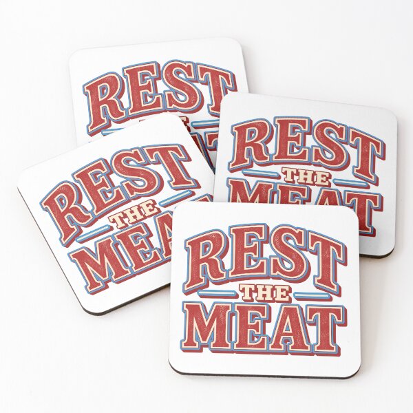 Item preview, Rest The Meat - Funny BBQ Smoker designed and sold by PWD-Design.