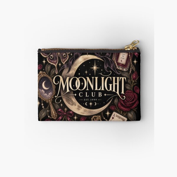 Item preview, Moonlight Club Dark Feminine Gothic Aesthetic | Celestial Vintage DesignGirl Collage designed and sold by TulipsArtDesigns .
