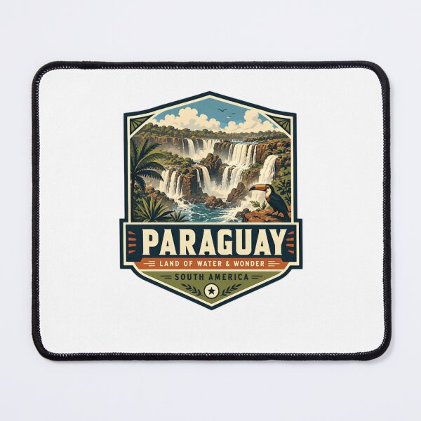 Item preview, Paraguay Land Of Water & Wonder South America Travel Gift For Paraguayan Traveler designed and sold by Star3NowForMe.