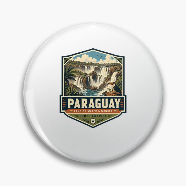 Item preview, Paraguay Land Of Water & Wonder South America Travel Gift For Paraguayan Traveler designed and sold by Star3NowForMe.