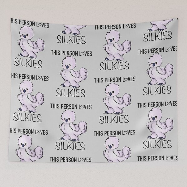 Item preview, This Person Loves SILKIES designed and sold by Sparklepupfaeri.